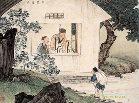 二十四孝故事（4）——百里負(fù)米